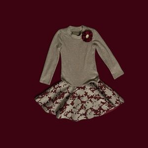 Iris and Ivy ribbed dress